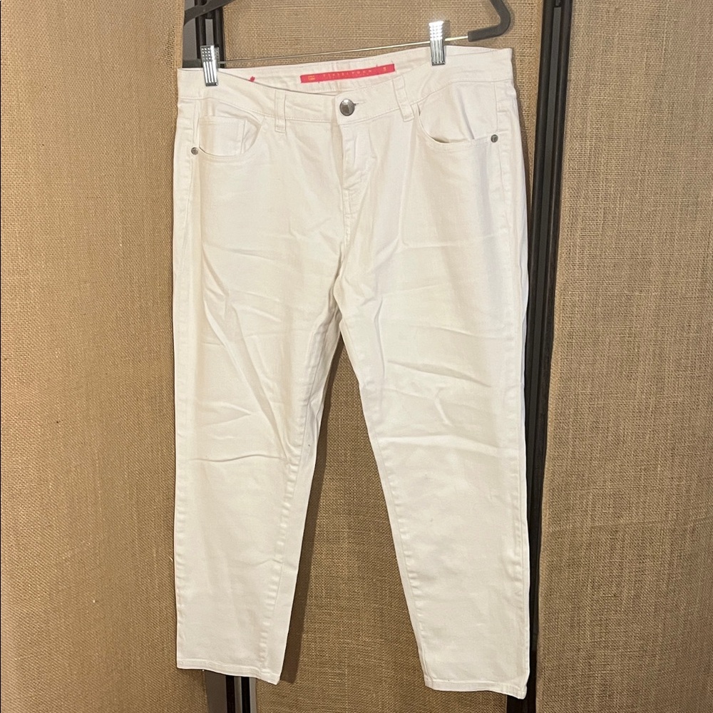 Tinseltown Off-White Denim Pants